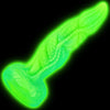 8.7 Inch Glow in the dark Tentacle Dragon Dildo