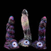 Galaxy Eye Textured Silicone Alien Fantasy Dildo