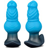 6.69 Inch Blue Dog Knot Fantasy Dildo