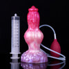 8 Inch Pink Silicone Fantasy Dog Squirting Dildo