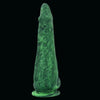 Green Octopus Tentacle Monster Tapered Dildo
