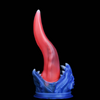 7.9 Inch Silicone Soft Fantasy Monster Tongue Dildo