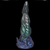 8 Inch Emerald Green Texture Dragon Dildo
