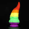 Rainbow Octopus Tentacle Suction Cup Dildo