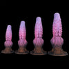 Pink Textured Octopus Knot Tentacle Dildo
