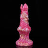 8 Inch Gradient Fantasy Vibrator Alien Dildo