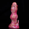 7 Inch Pink Scales Knotted Dragon Dildo