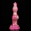 8 Inch Pink Double Knot Fantasy Dog Dildo