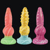 9 Inch Glow In The Dark Spiked Fantasy Knot Dildo