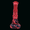 12 inch Bumpy Red Silicone Horse Fantasy Dildo