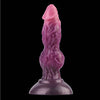 Purple Fantasy Inflatable Knotted Dog Dildo