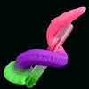 Gradient Color Long Glow In The Dark Tentacle Dildo